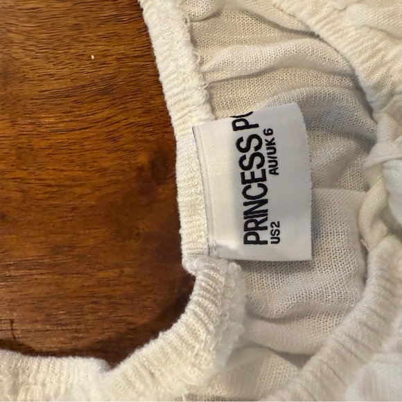 Princess Polly White Mini Dress - Picture 2 of 2